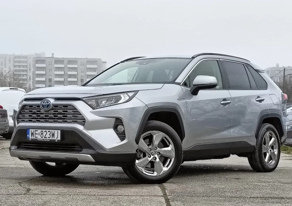 Toyota RAV4 cena 128900 przebieg: 98628, rok produkcji 2019 z Warszawa małe 529